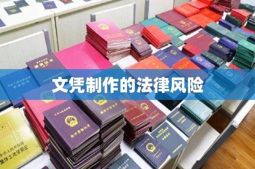 沈丘文凭制作的法律风险
