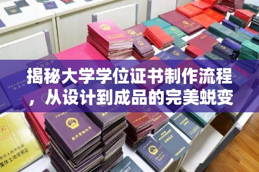 沈丘揭秘大学学位证书制作流程，从设计到成品的完美蜕变