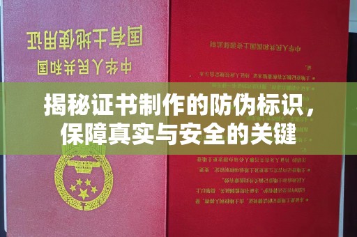 沈丘揭秘证书制作的防伪标识，保障真实与安全的关键