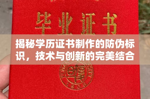 沈丘揭秘学历证书制作的防伪标识，技术与创新的完美结合