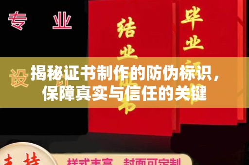 沈丘揭秘证书制作的防伪标识，保障真实与信任的关键